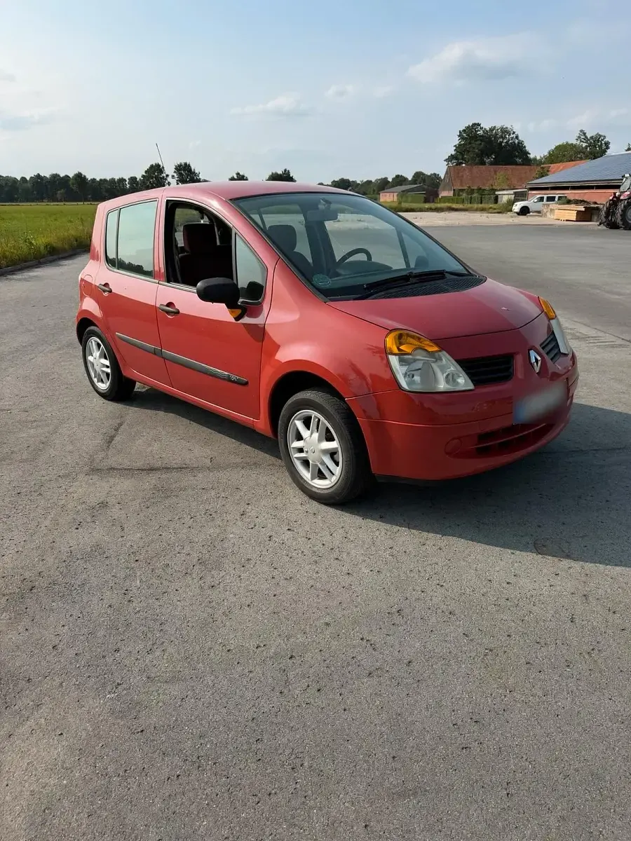 Gebraucht Renault Modus 75 PS (55 kW) 2004 Rot Van / Kleinbus