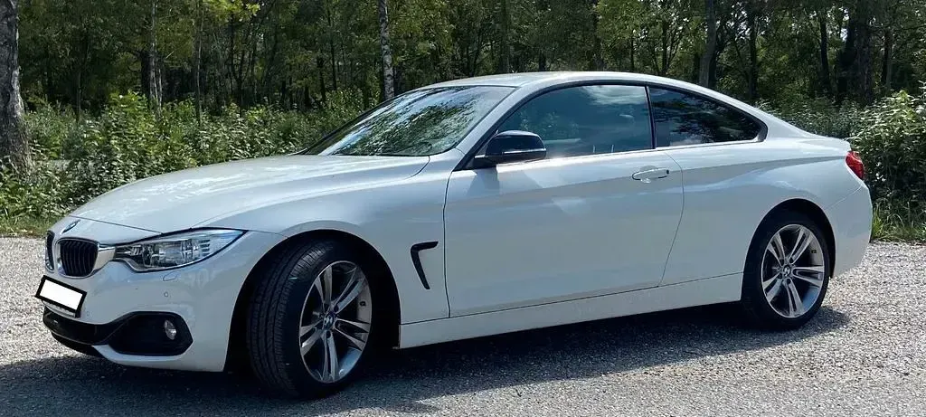 Gebraucht BMW 420 Coupé Sport Line 184 PS (135 kW) 2014 Weiß Coupé