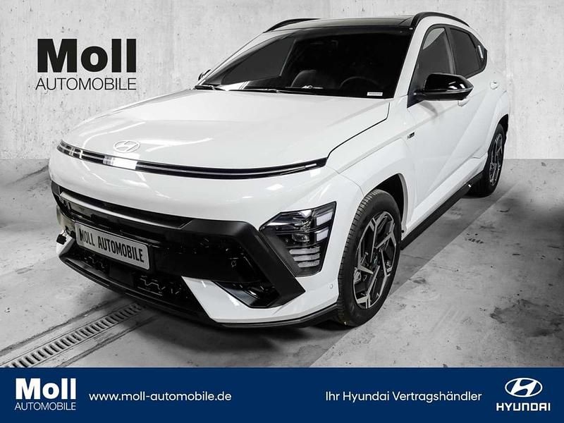 Weiß Gebraucht 2023 Hyundai Kona N Line SUV | 30.980 € (Guter Preis) - Bild 1/4