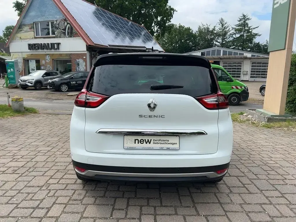 Gebraucht Renault Grand Scénic IV Techno 140 PS (102 kW) 2023 Weiß Van / Kleinbus