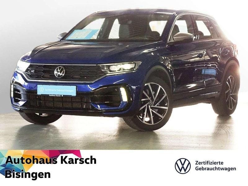 Blau Gebraucht 2021 VW T-Roc R SUV | 31.490 € (Fairer Preis) - Bild 1/3
