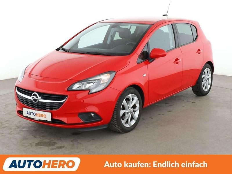 Pull me over red Gebraucht 2017 Opel Corsa Kleinwagen | 12.290 € (Etwas zu teuer) - Bild 1/3