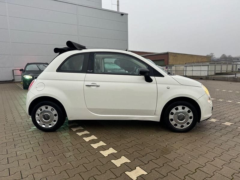 Gebraucht Fiat 500 Pop 69 PS (50 kW) 2010 Weiß Cabrio