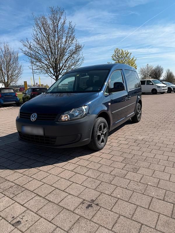 Usata VW Caddy 102 CV (75 kW) 2012 Blu Monovolume