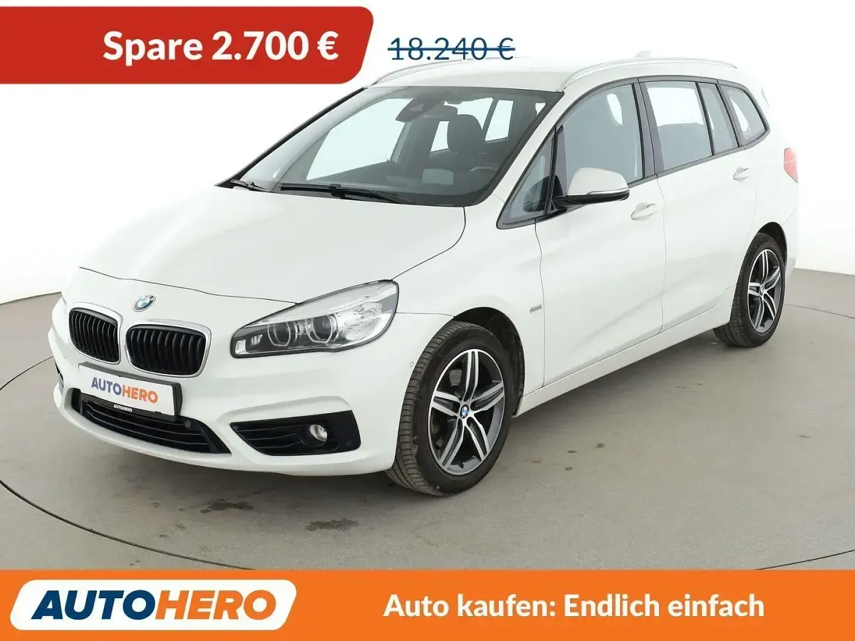 Używany BMW 218 Gran Tourer Sport Line 150 KM (110 kW) 2016 Minivan