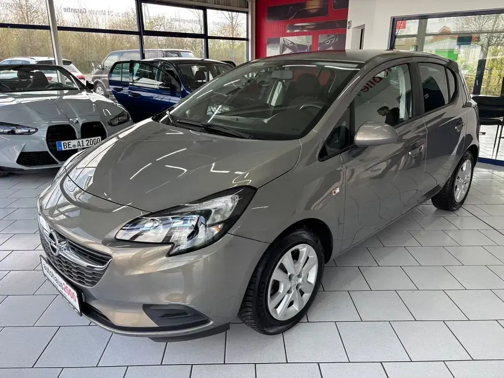 Gebraucht Opel Corsa Edition 90 PS (66 kW) 2015 Grau Kleinwagen