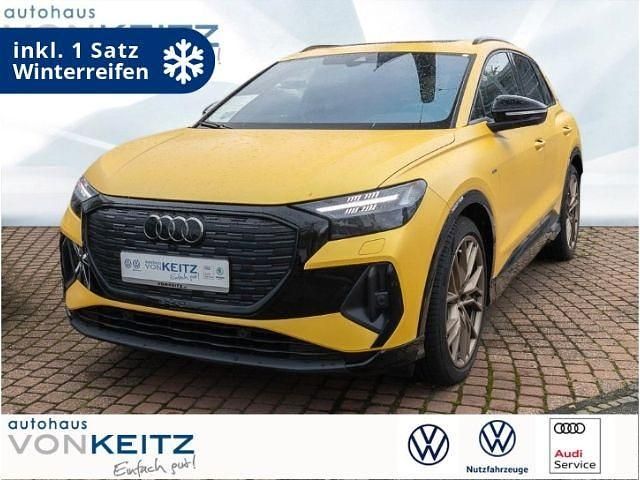 Grau Gebraucht 2023 Audi Q4 e-tron Ambiente SUV | 42.950 € (Teuer) - Bild 1/4