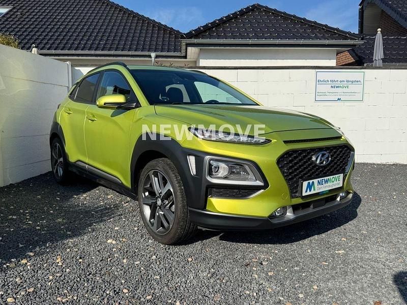Gelb Gebraucht 2019 Hyundai Kona Premium SUV | 14.990 € (Fairer Preis) - Bild 1/4