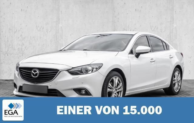 Weiß metallic Gebraucht 2015 Mazda 6 Sports-Line | 14.610 € (Fairer Preis) - Bild 1/4