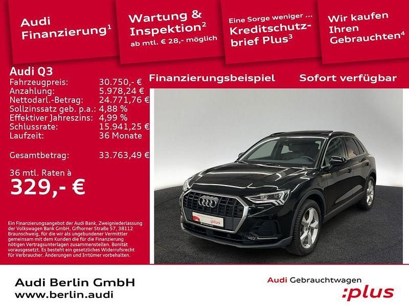 Gebraucht Audi Q3 Ambiente 245 PS (180 kW) 2022 Mythosschwarz metallic SUV