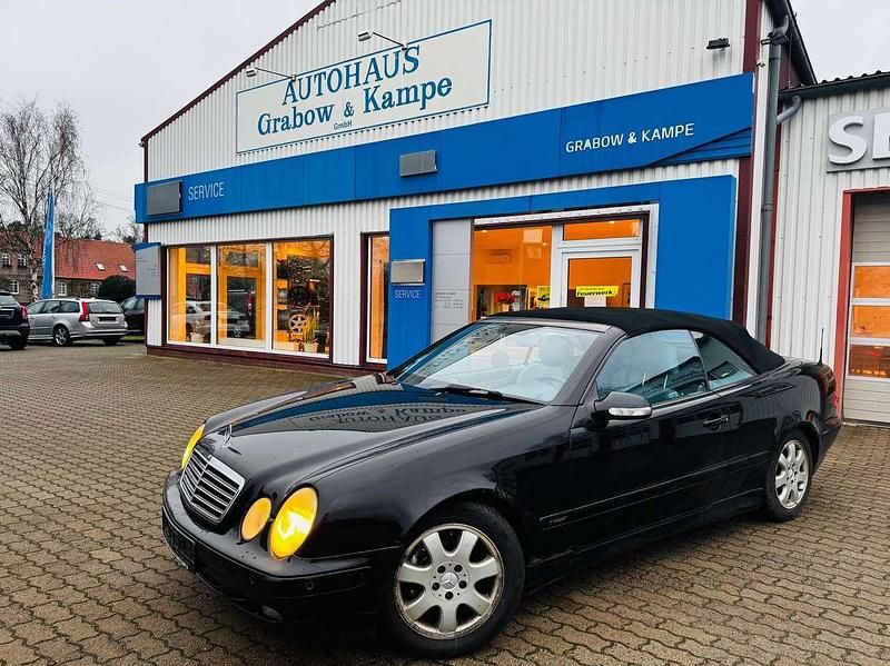 Gebraucht Mercedes CLK200 Avantgarde 136 PS (100 kW) 2000 Schwarz Cabrio