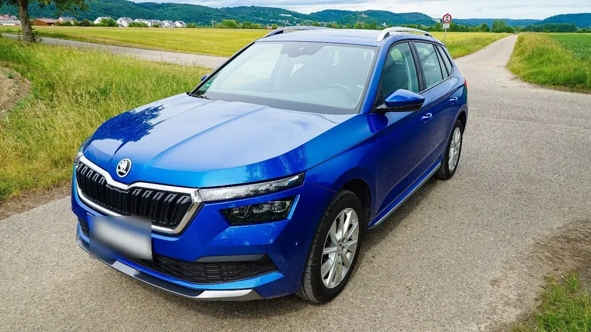 Gebraucht Skoda Kamiq Style 116 PS (85 kW) 2019 Blau SUV