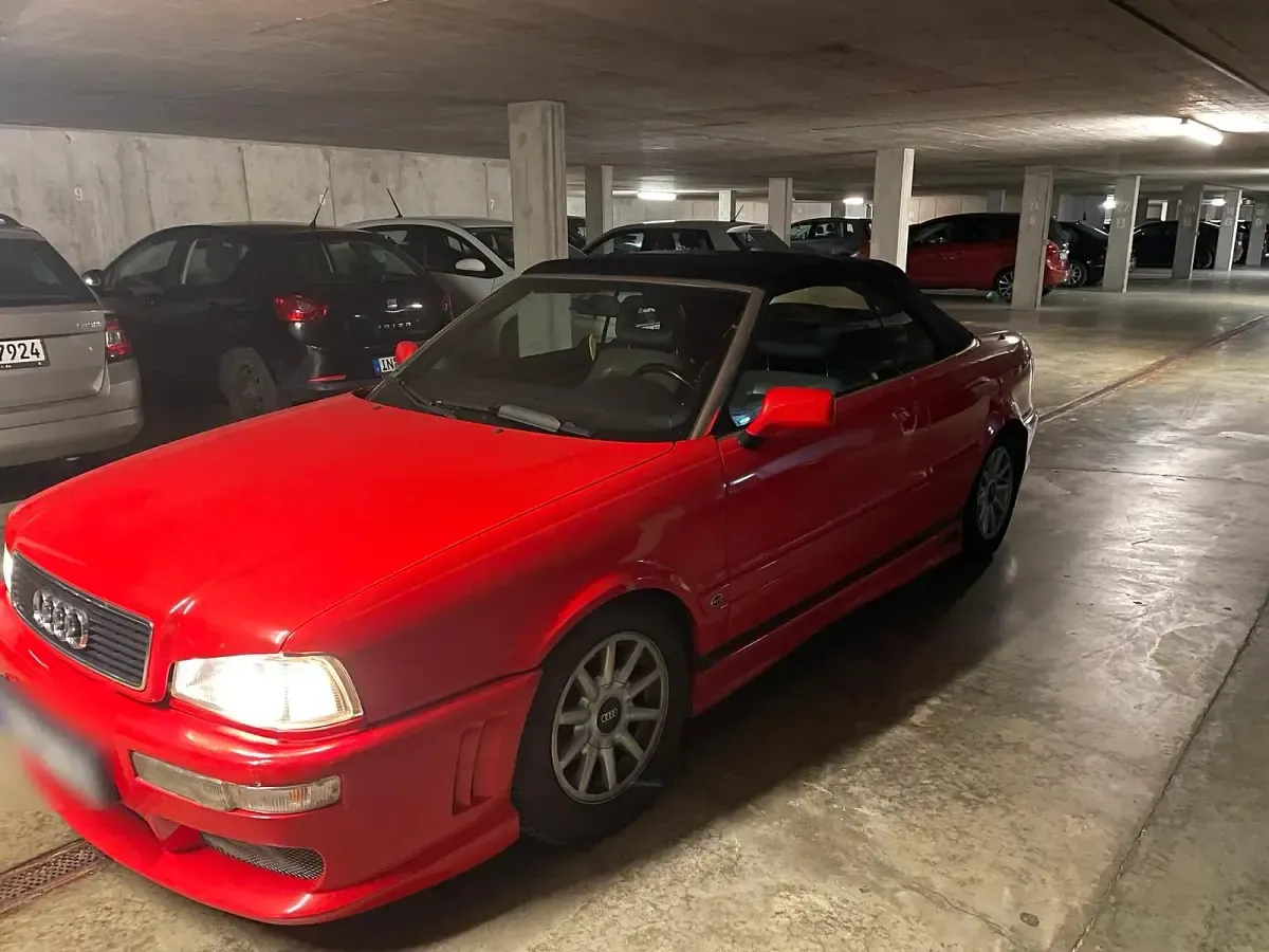 Usata Audi 80 133 CV (97 kW) 1991 Rosso Cabrio