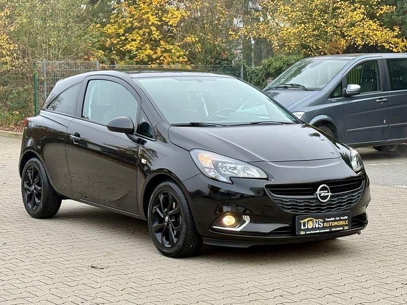 Schwarz Gebraucht 2016 Opel Corsa Color Edition Kleinwagen | 11.490 € (Etwas zu teuer) - Bild 1/4