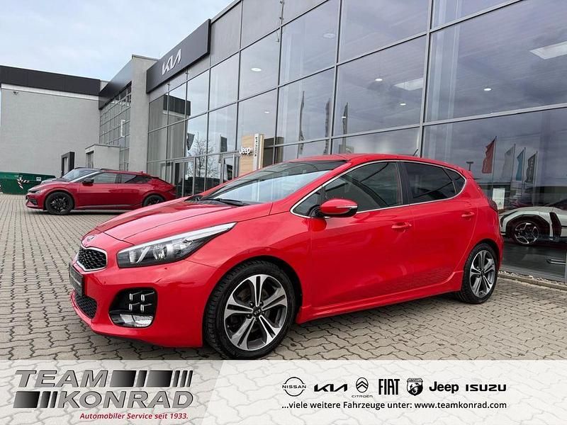 Gebraucht Kia Ceed GT-Line 120 PS (88 kW) 2016 Rot Kleinwagen