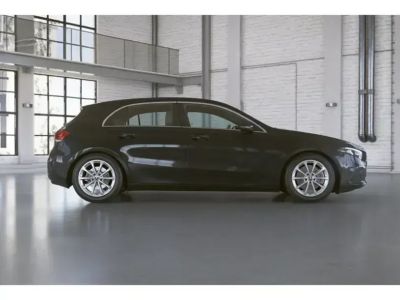 Gebraucht Mercedes A250 Progressive 224 PS (164 kW) 2019 Metalliclack kosmosschwarz Limousine