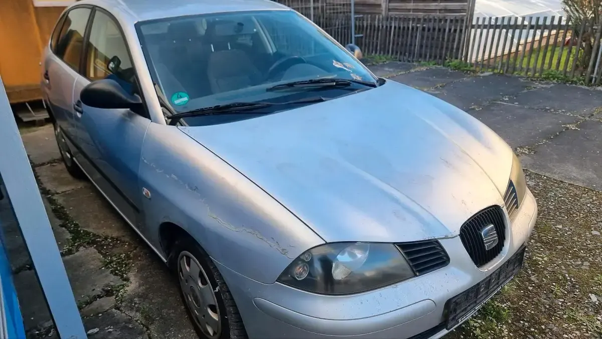 Gebraucht Seat Ibiza 75 PS (55 kW) 2004 Silber Kleinwagen