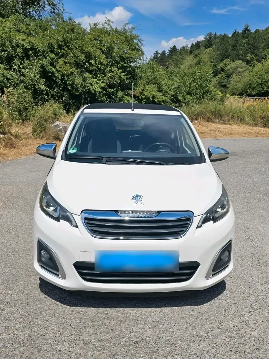 Gebraucht Peugeot 108 82 PS (60 kW) 2017 Weiß Cabrio