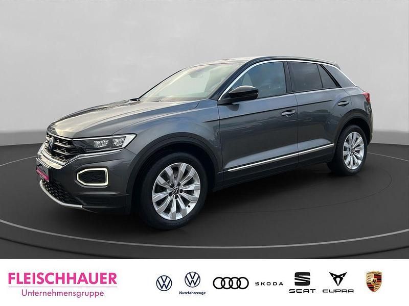 Grau Gebraucht 2021 VW T-Roc Sportline SUV | 27.690 € (Fairer Preis) - Bild 1/4