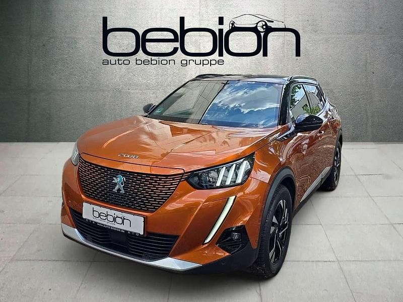 Orange Gebraucht 2021 Peugeot e-2008 GT SUV | 18.880 € (Fairer Preis) - Bild 1/4