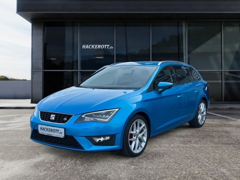 Blau Gebraucht 2016 Seat Leon ST FR Kombi | 14.880 € (Etwas zu teuer) - Bild 1/4