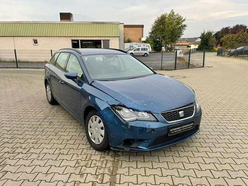 Gebraucht Seat Leon ST Reference 63 PS (46 kW) 2015 Blau Kombi
