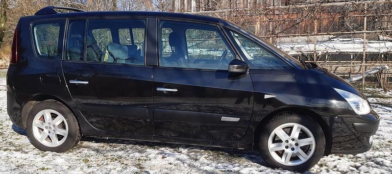 Gebraucht Renault Espace Dynamique 150 PS (110 kW) 2007 Schwarz Van / Kleinbus