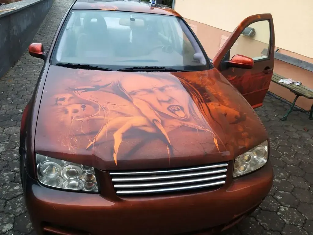 Gebraucht VW Bora Highline 150 PS (110 kW) 1999 Orange Limousine
