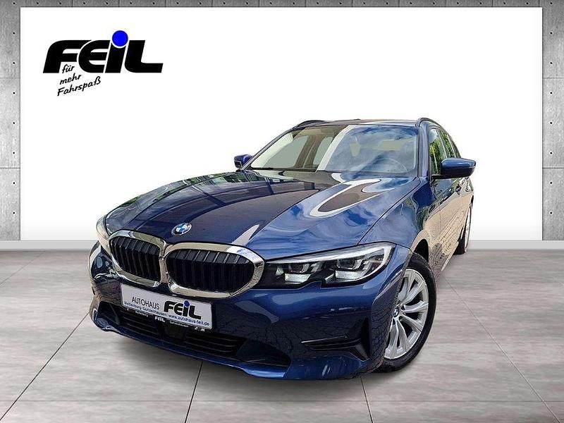 Blau Gebraucht 2022 BMW 320 Advantage Limousine | 28.790 € (Guter Preis) - Bild 1/4