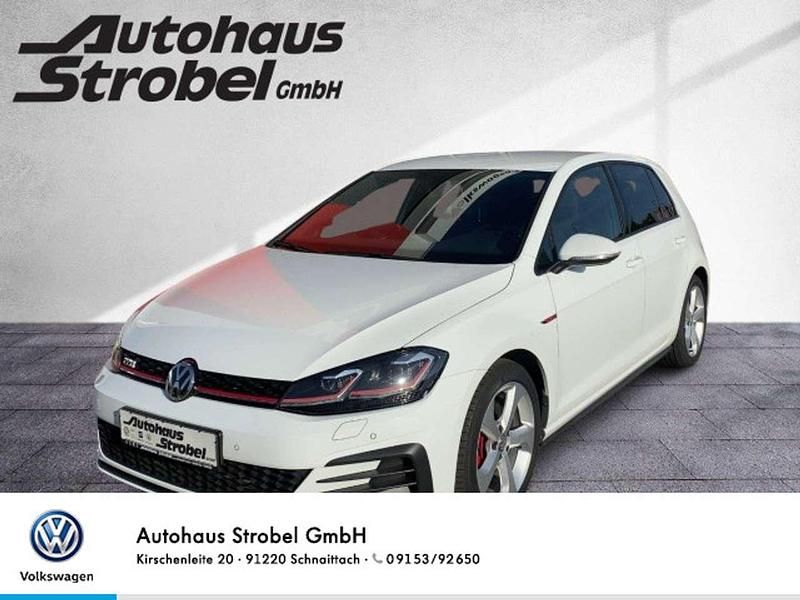 Pure white Gebraucht 2017 VW Golf VII GTI Limousine | 19.990 € (Fairer Preis) - Bild 1/3