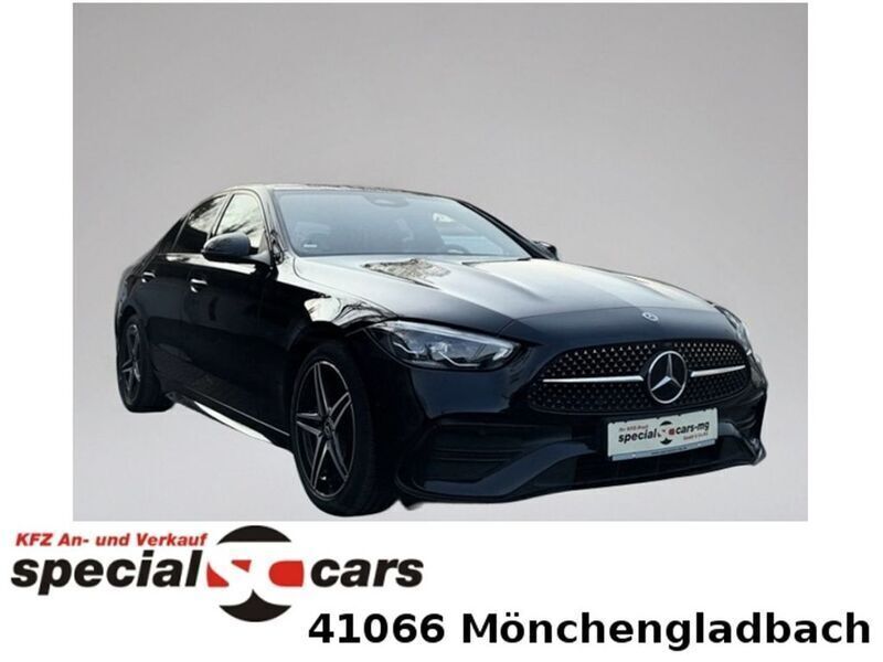 Schwarz metallic Gebraucht 2022 Mercedes C300 AMG Limousine | 39.900 € (Teuer) - Bild 1/4