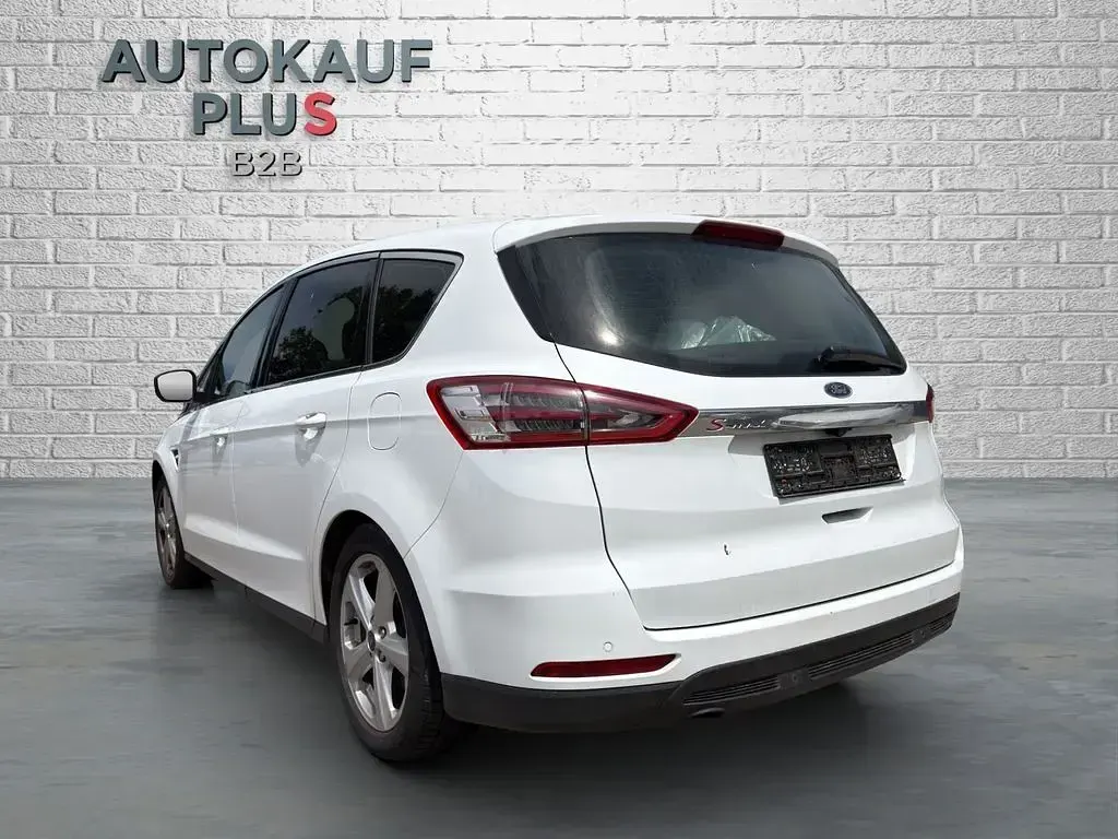 Gebraucht Ford S-MAX Titanium 160 PS (117 kW) 2016 Weiß Van / Kleinbus