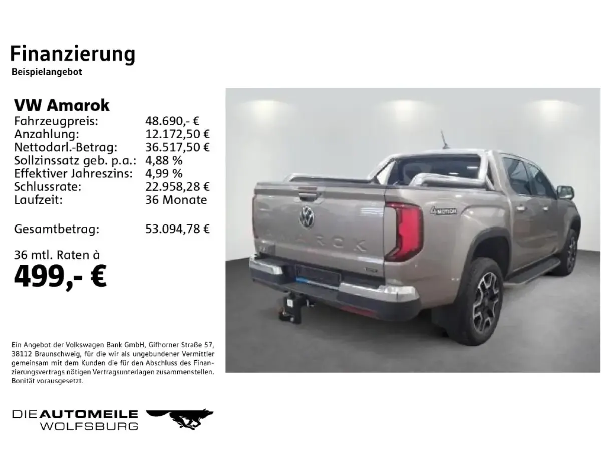 Gebraucht VW Amarok Aventura 241 PS (177 kW) 2024 Pickup