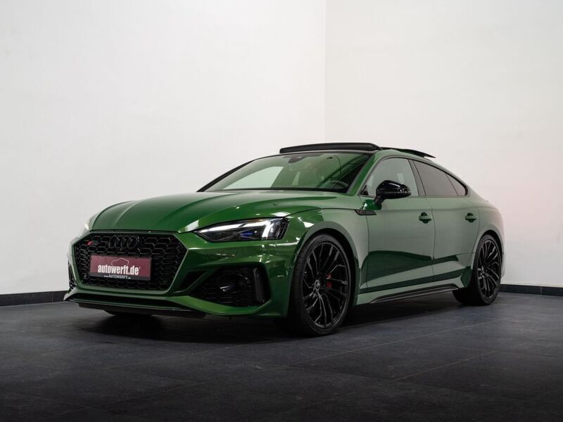Gruen Gebraucht 2021 Audi RS5 Sportback Design Limousine | 79.990 € - Bild 1/4
