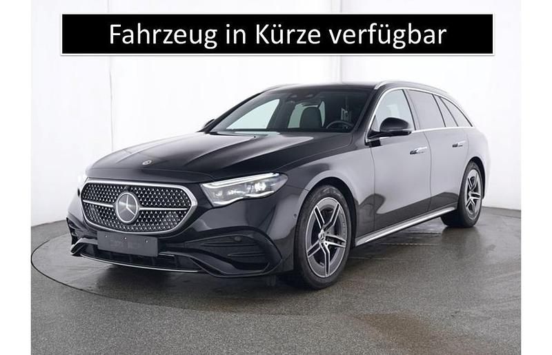Obsidianschwarz metallic Gebraucht 2024 Mercedes E450 AMG Kombi | 59.890 € (Superpreis) - Bild 1/4
