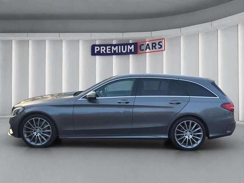 Gebraucht Mercedes C250 AMG 204 PS (150 kW) 2016 Selenitgrau  metalliclack Kombi