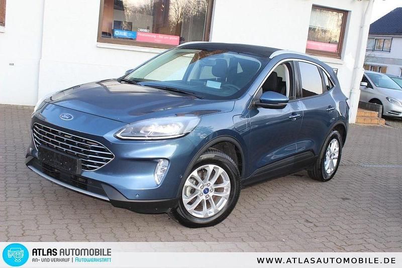 Blau Gebraucht 2021 Ford Kuga Titanium SUV | 19.990 € (Superpreis) - Bild 1/4