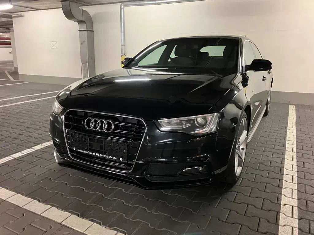 Gebraucht Audi A5 Sportback S-Line 204 PS (150 kW) 2013 Schwarz Kleinwagen