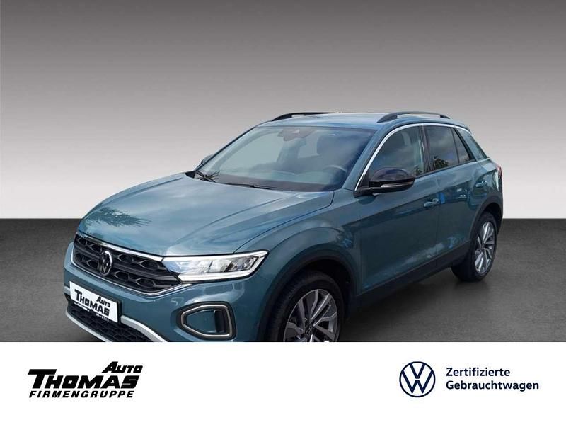 Petroleum blue metallic Gebraucht 2025 VW T-Roc Goal SUV | 25.850 € (Guter Preis) - Bild 1/3