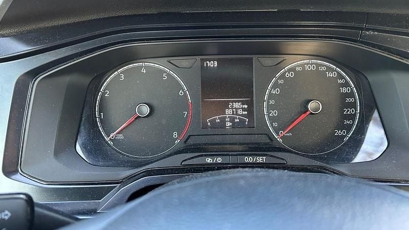 Gebraucht VW Polo Trendline 75 PS (55 kW) 2018 Grau Kleinwagen