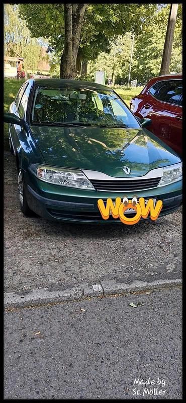 Grün Gebraucht 2002 Renault Laguna II Limousine | 1.500 € (Fairer Preis) - Bild 1/4