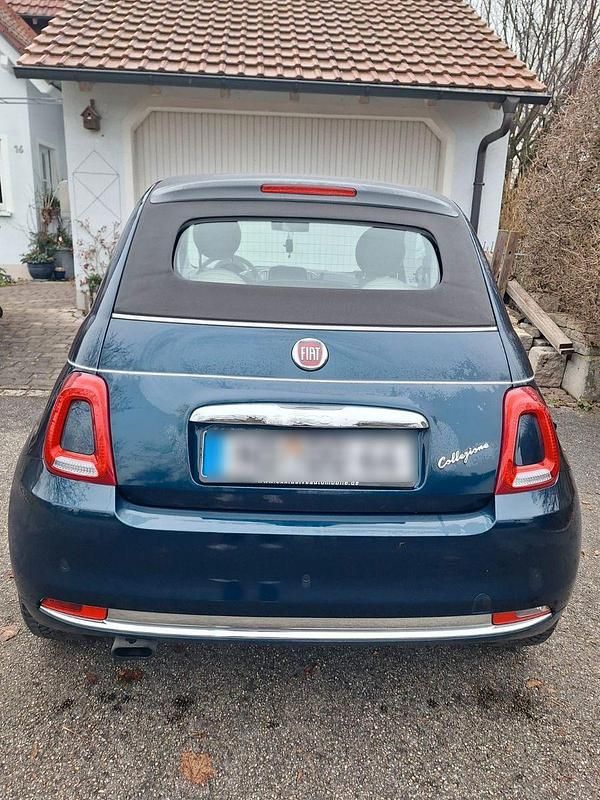 Gebraucht Fiat 500C Collezione 86 PS (63 kW) 2018 Blau Cabrio