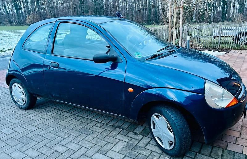 Second-hand Ford Ka 60 CP (44 kW) 2000 Albastru Hatchback
