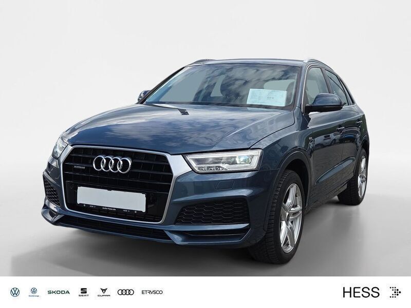 Gebraucht Audi Q3 Design 179 PS (131 kW) 2018 Utopiablau metallic SUV