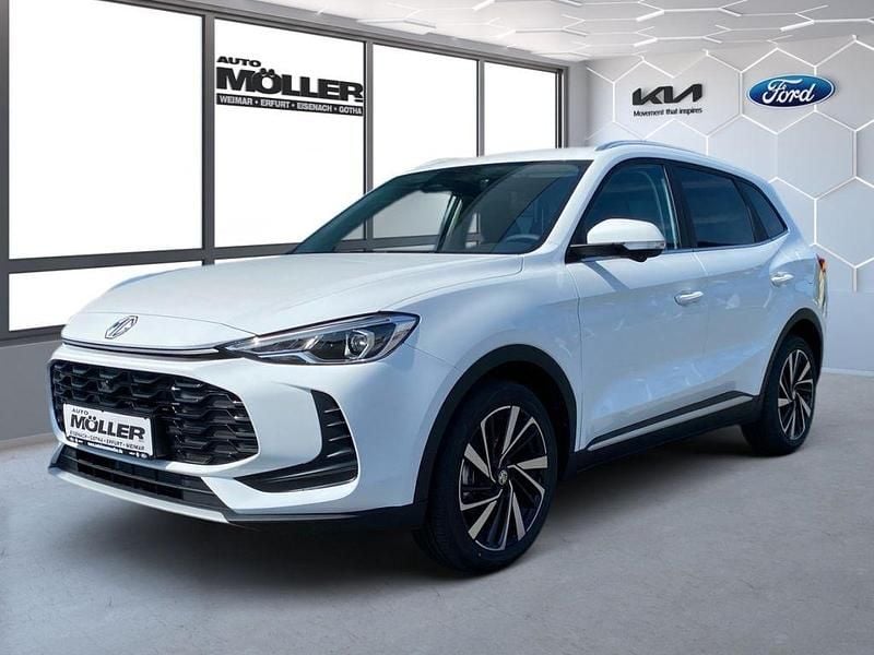 Neu MG ZS Luxury 197 PS (144 kW) 2025 Dover white Limousine