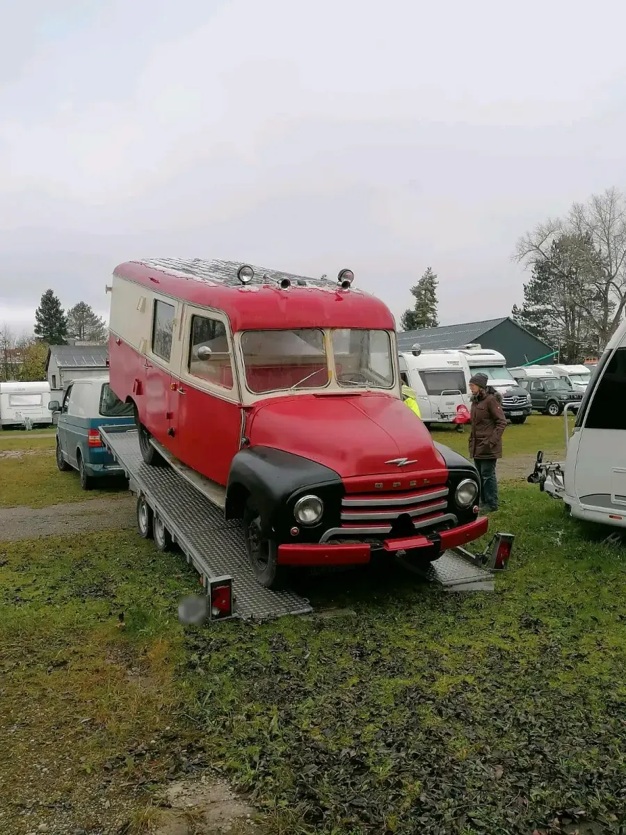 Gebraucht Opel Blitz 1958 Rot Limousine