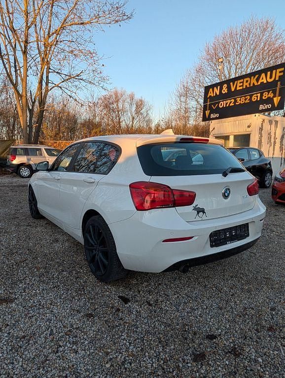 Gebraucht BMW 116 Advantage 109 PS (80 kW) 2016 Weiß Kleinwagen