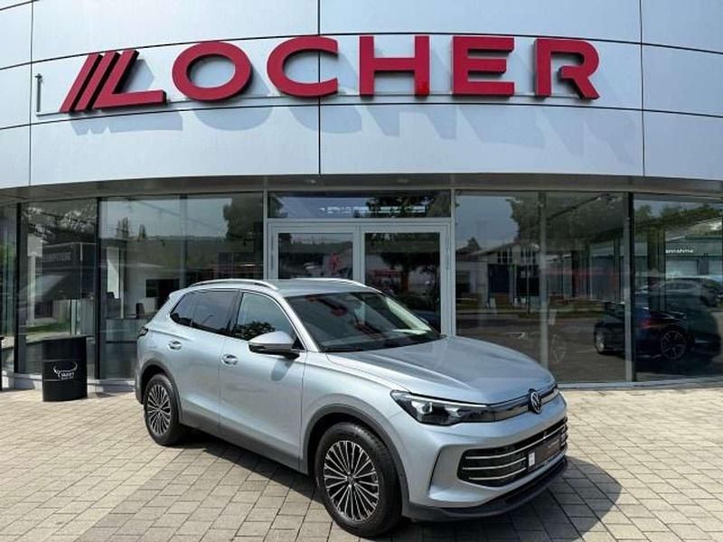 Oyster silver metallic Gebraucht 2025 VW Tiguan Elegance SUV | 37.390 € (Fairer Preis) - Bild 1/4