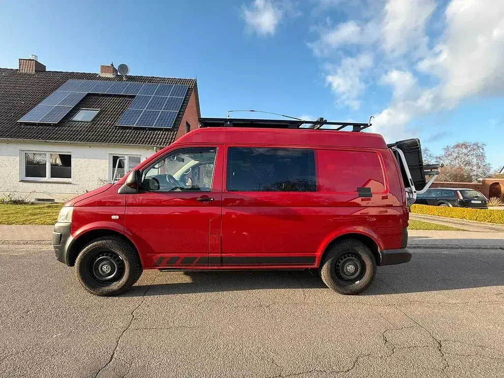 Gebraucht VW Multivan California 140 PS (102 kW) 2013 Rot Van / Kleinbus