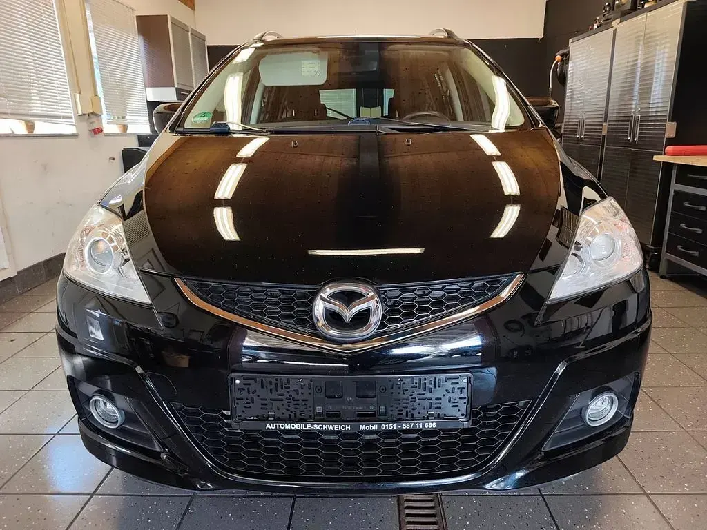 Gebraucht Mazda 5 Active 145 PS (106 kW) 2011 Schwarz Van / Kleinbus